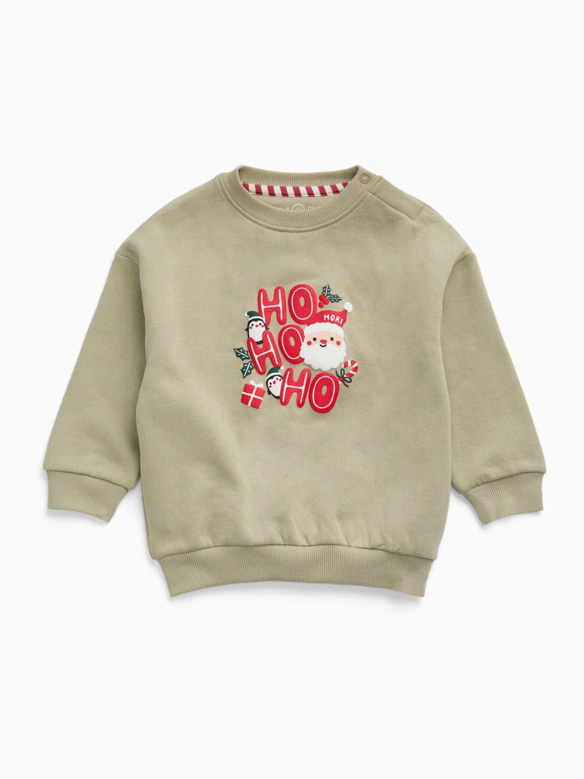 MORI Green Sage Supersoft Christmas Sweatshirt - image 3