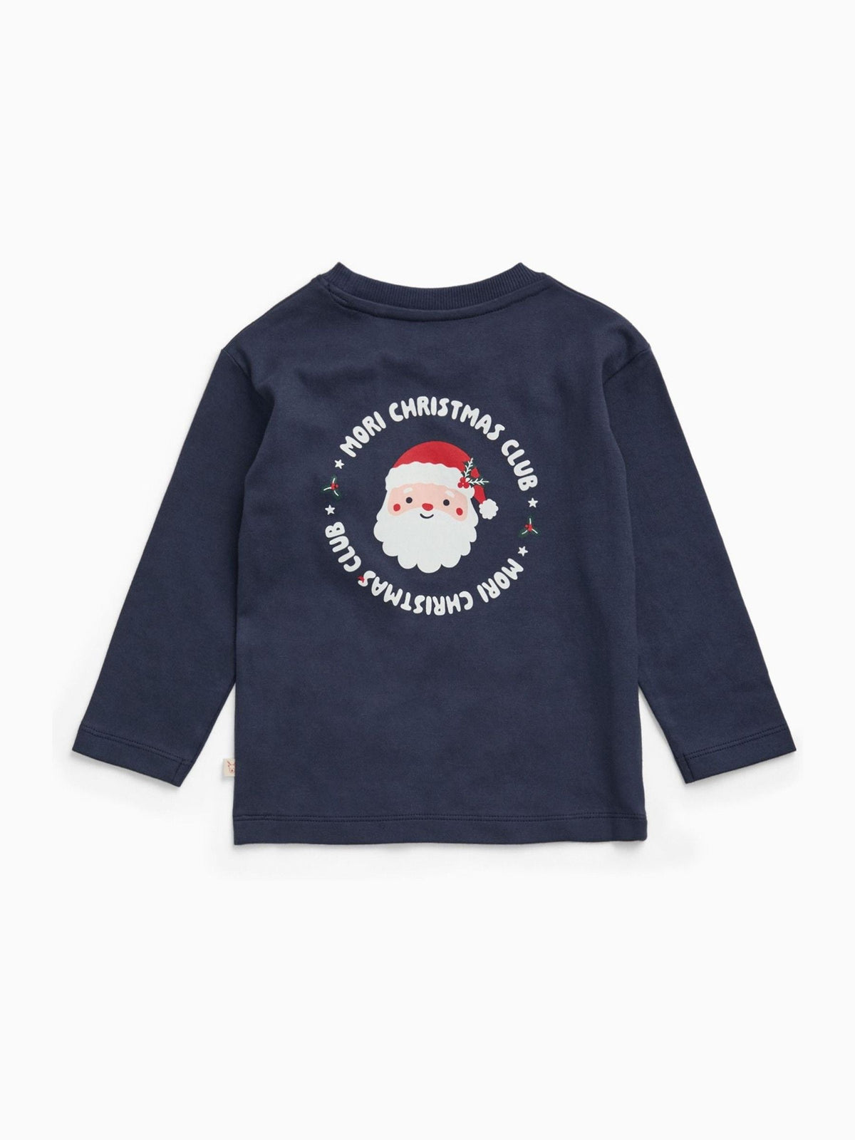 MORI Blue/Navy Navy Supersoft Christmas Long Sleeve T-Shirt - image 4