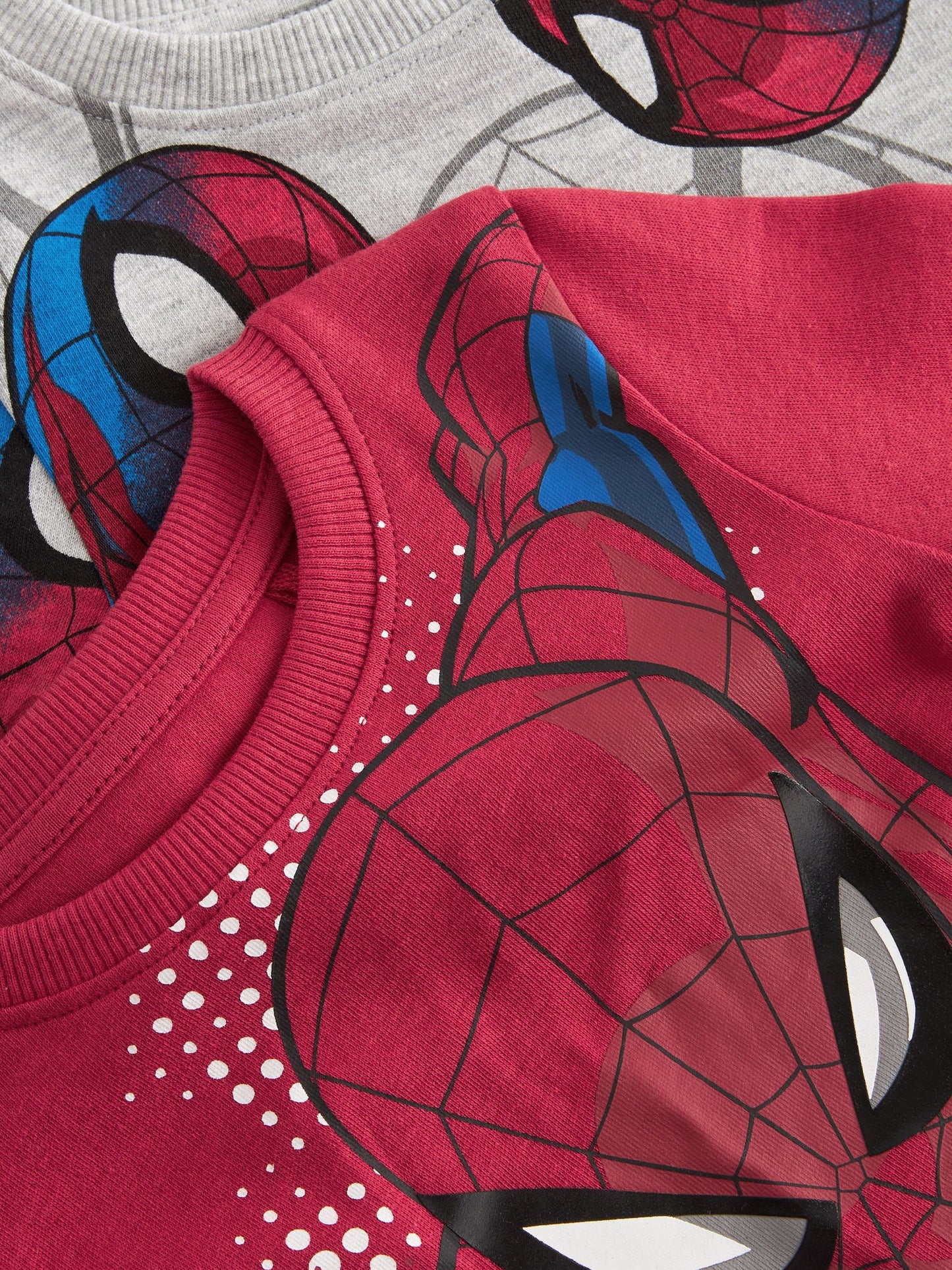 Dsiney Kidz - Red/Navy Spiderman Snuggle Pyjamas 2 Pack (12mths-10yrs) image 7
