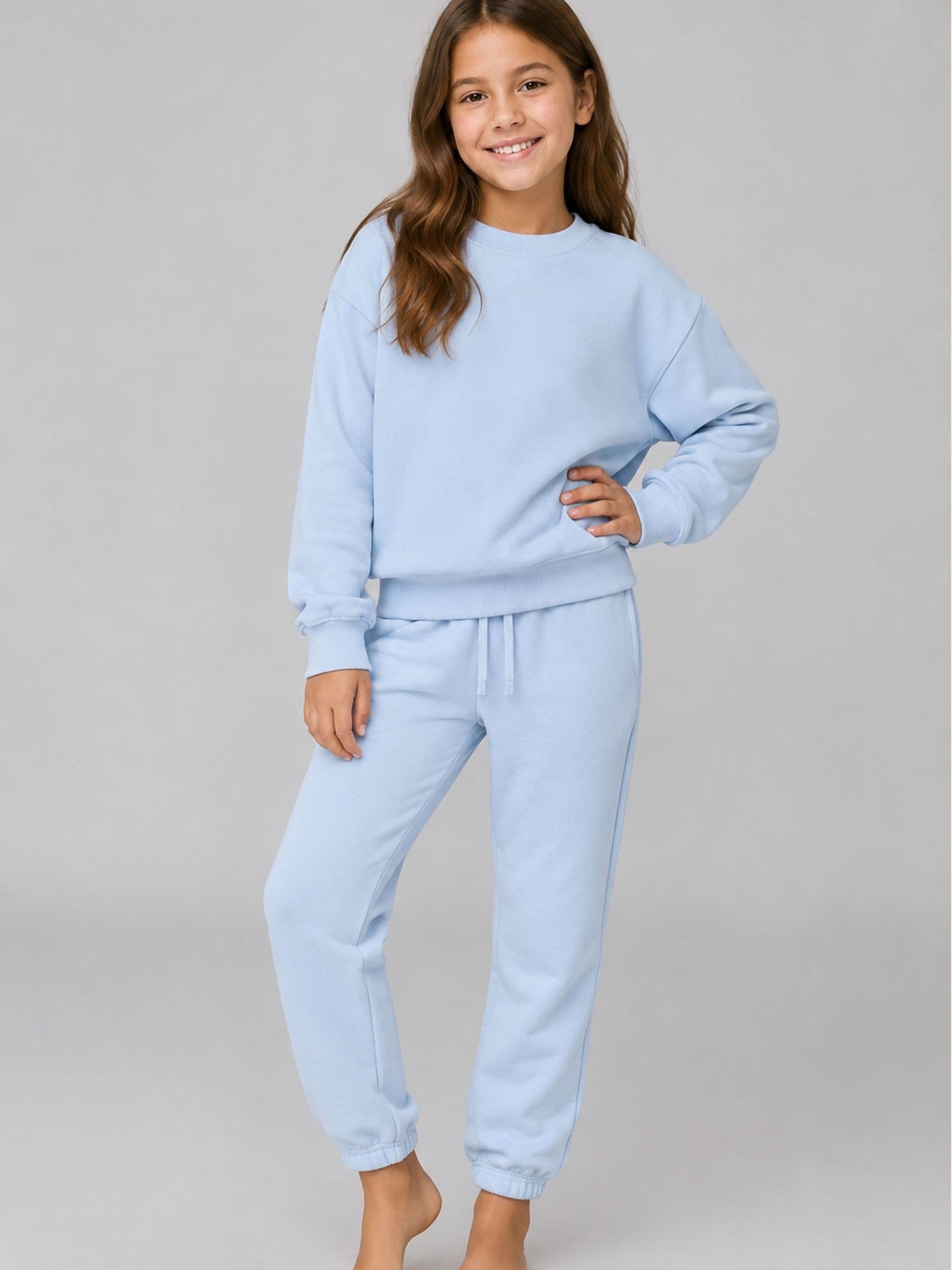 Dsiney Kidz - Brand Threads Blue Essentials Sweatshirt Tracksuit image 1