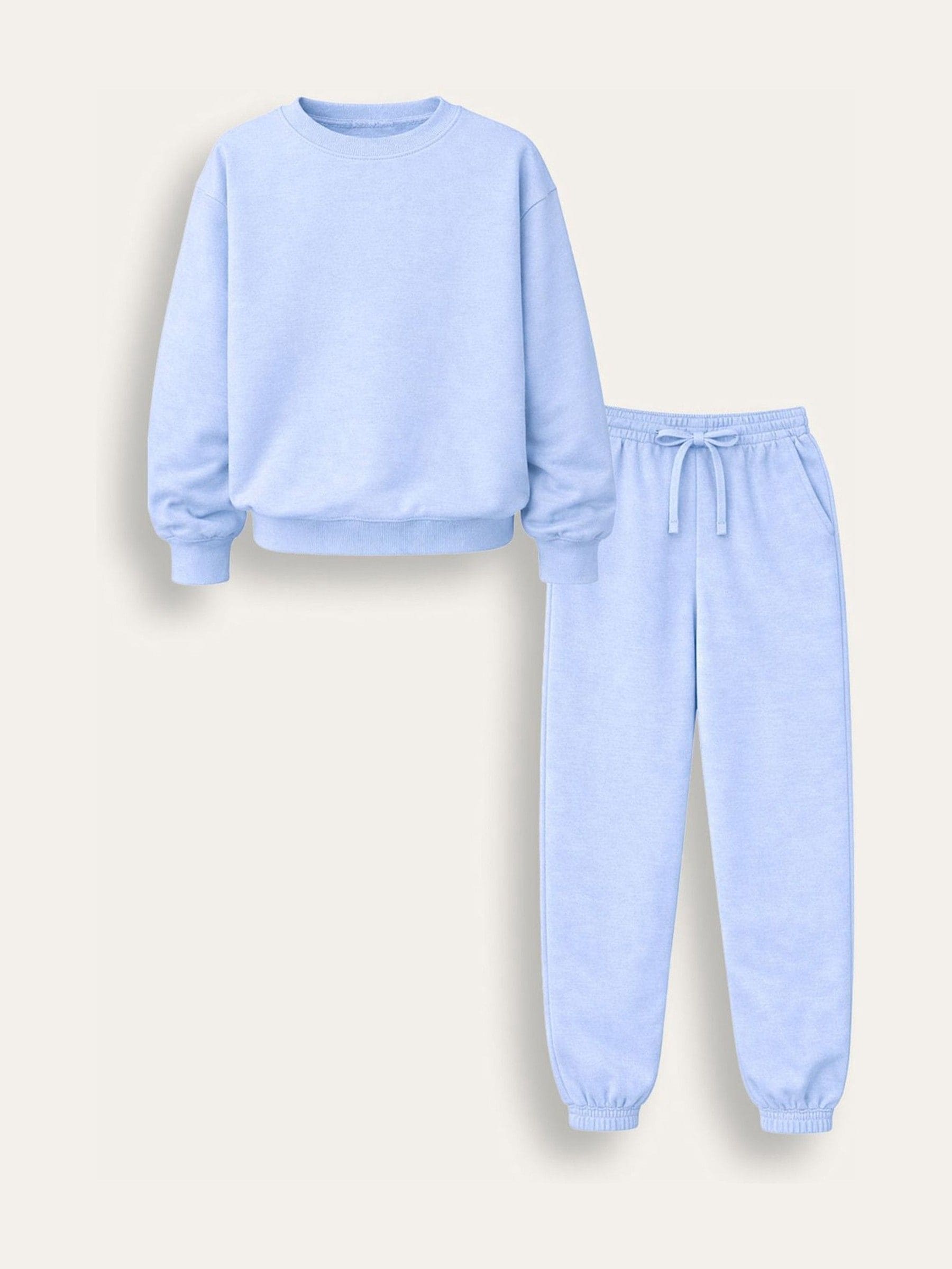 Dsiney Kidz - Brand Threads Blue Essentials Sweatshirt Tracksuit image 3
