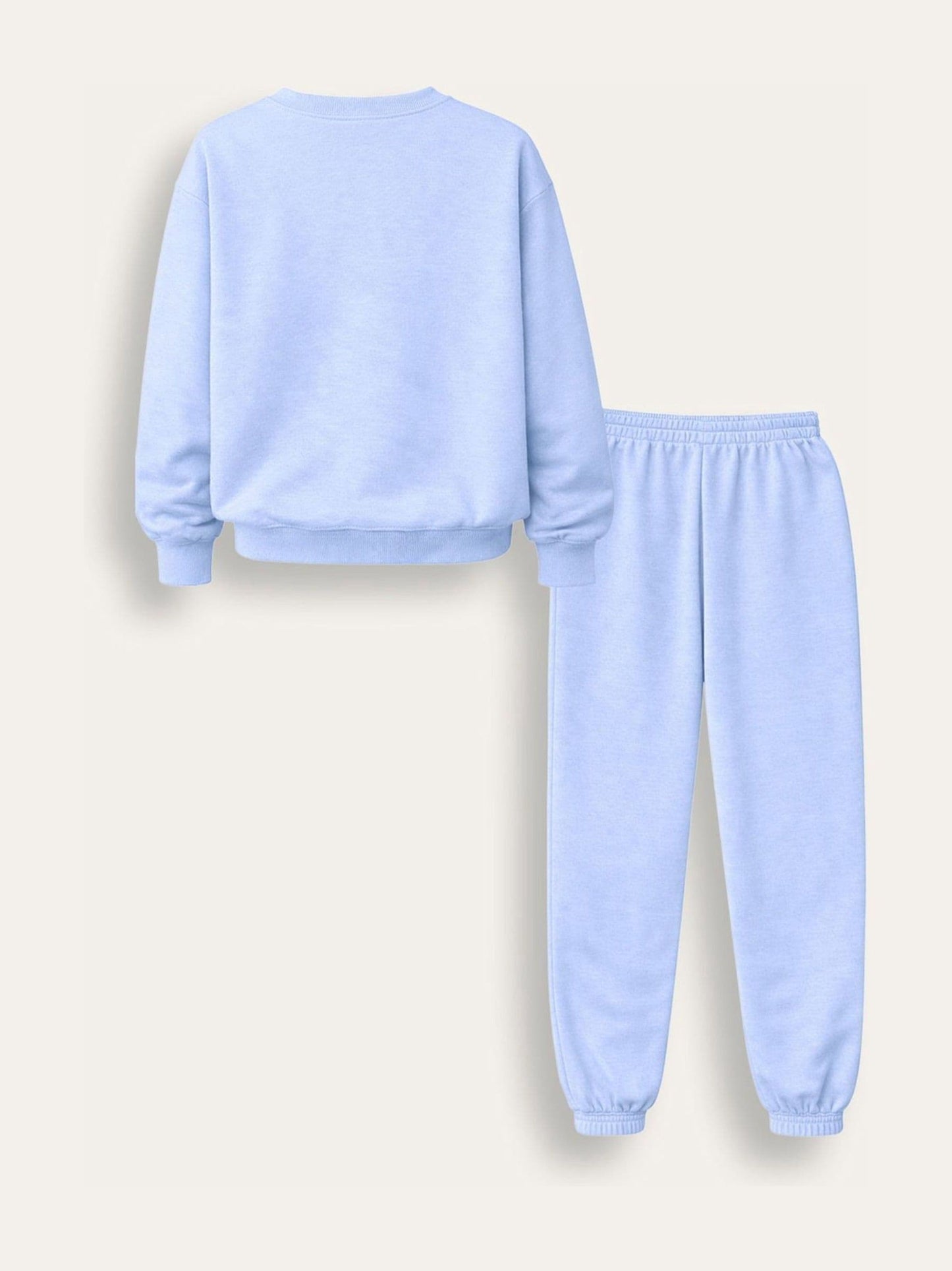 Dsiney Kidz - Brand Threads Blue Essentials Sweatshirt Tracksuit image 4