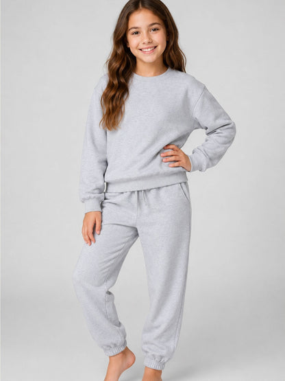 Dsiney Kidz - Brand Threads Grey Essentials Sweatshirt Tracksuit image 1