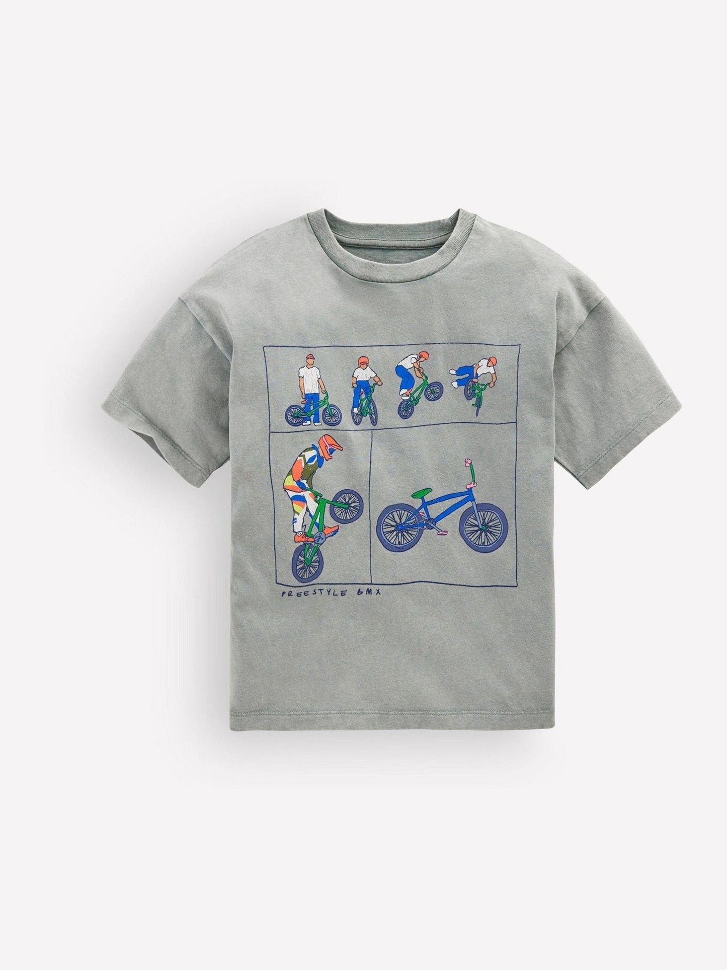 Dsiney Kidz - Boden Grey Vintage Wash Graphic T-Shirt image 1