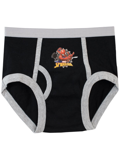 Dsiney Kidz - Character Silver Spiderman 100% Cotton Briefs Packs of 5 image 2