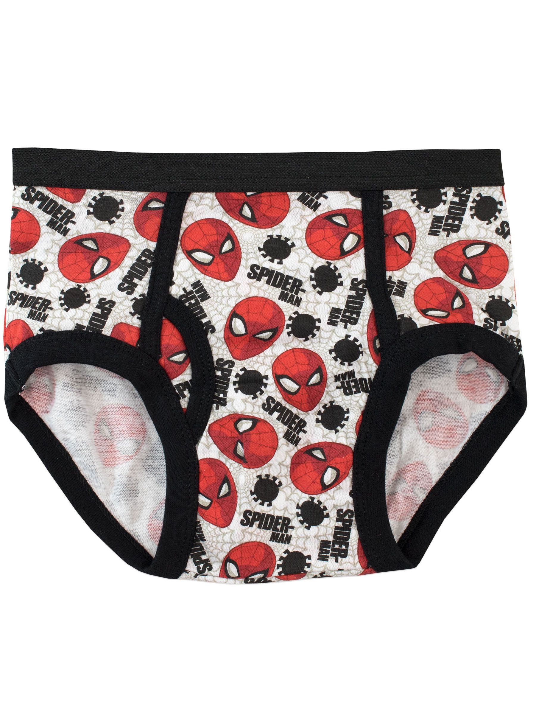Dsiney Kidz - Character Silver Spiderman 100% Cotton Briefs Packs of 5 image 3