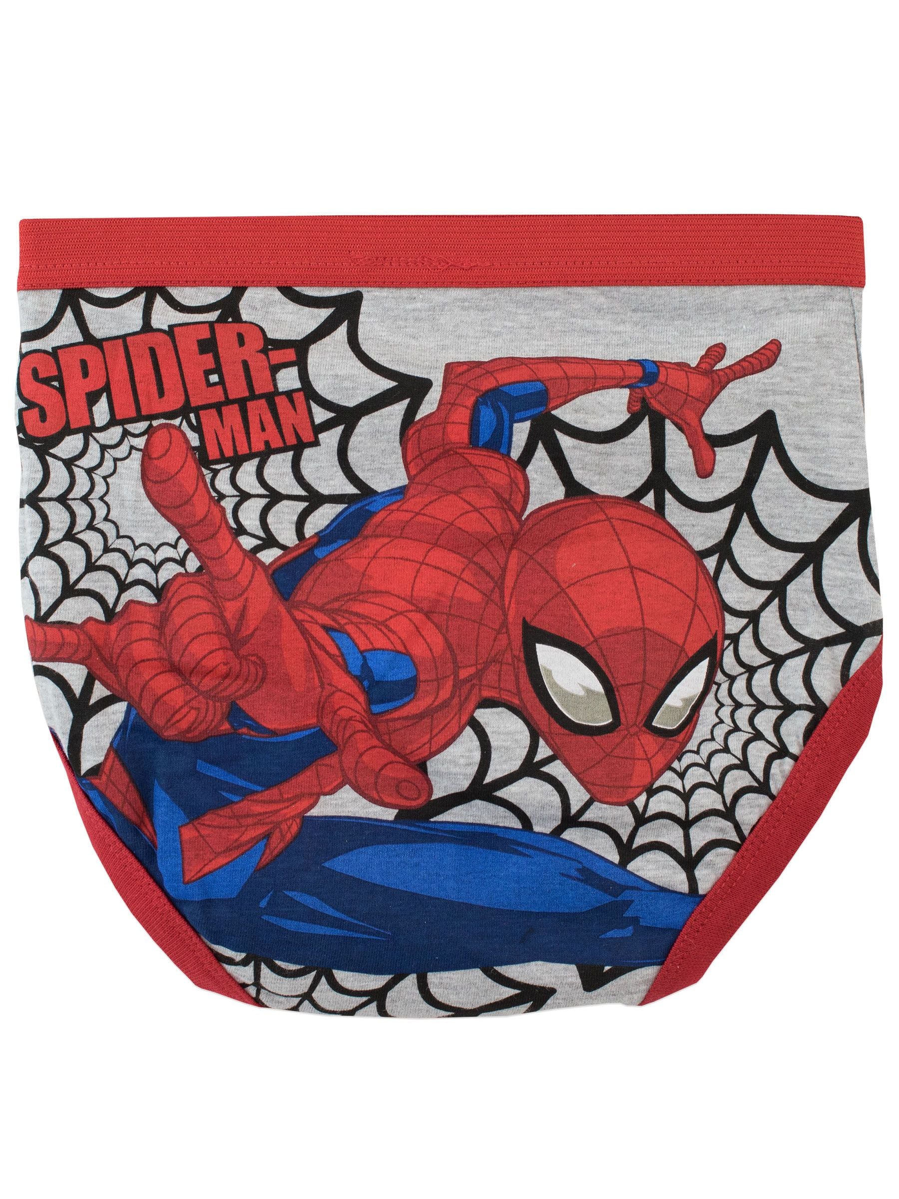 Dsiney Kidz - Character Silver Spiderman 100% Cotton Briefs Packs of 5 image 4