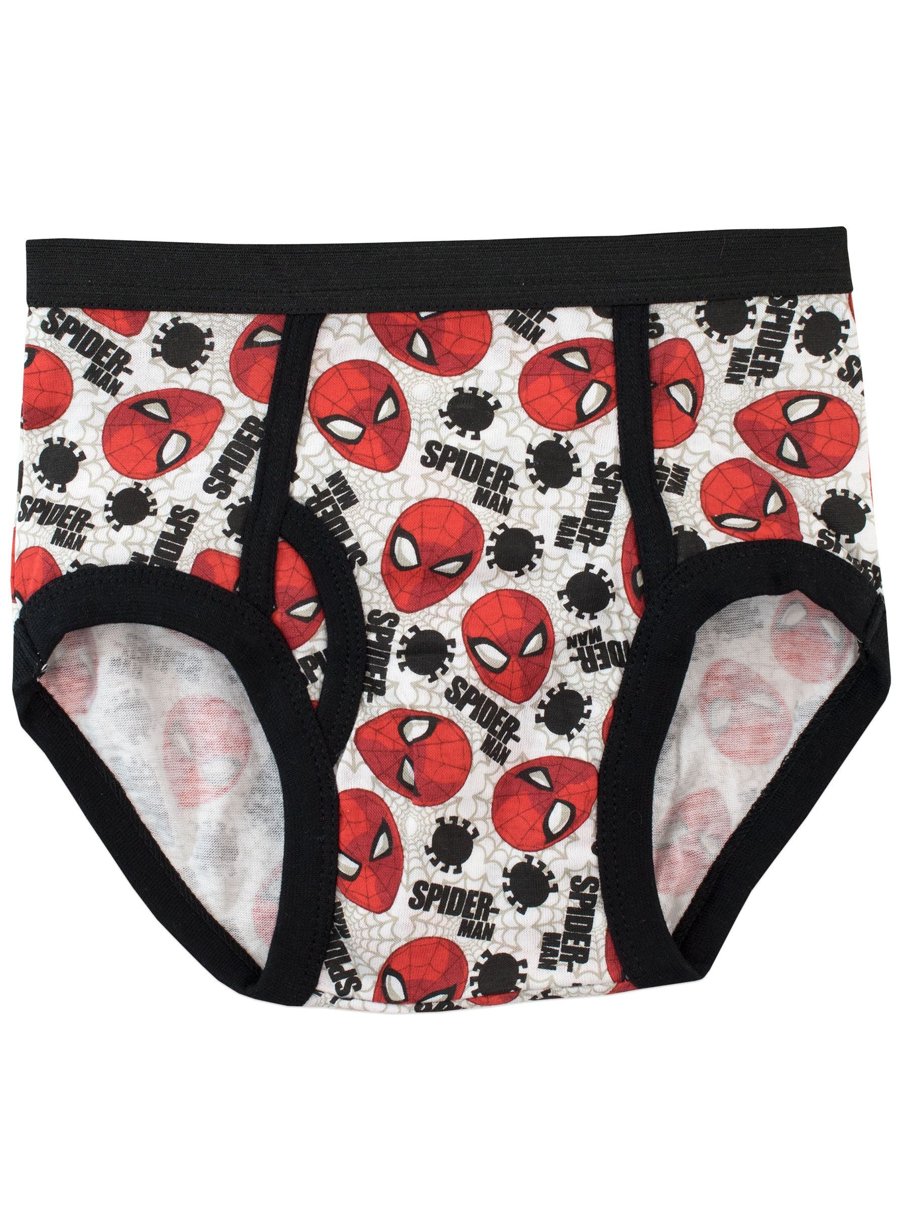 Dsiney Kidz - Character Silver Spiderman 100% Cotton Briefs Packs of 5 image 5