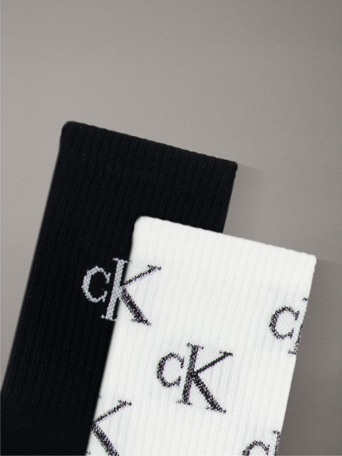 Calvin Klein Black/White Giftbox Socks 4 Pack - image 3