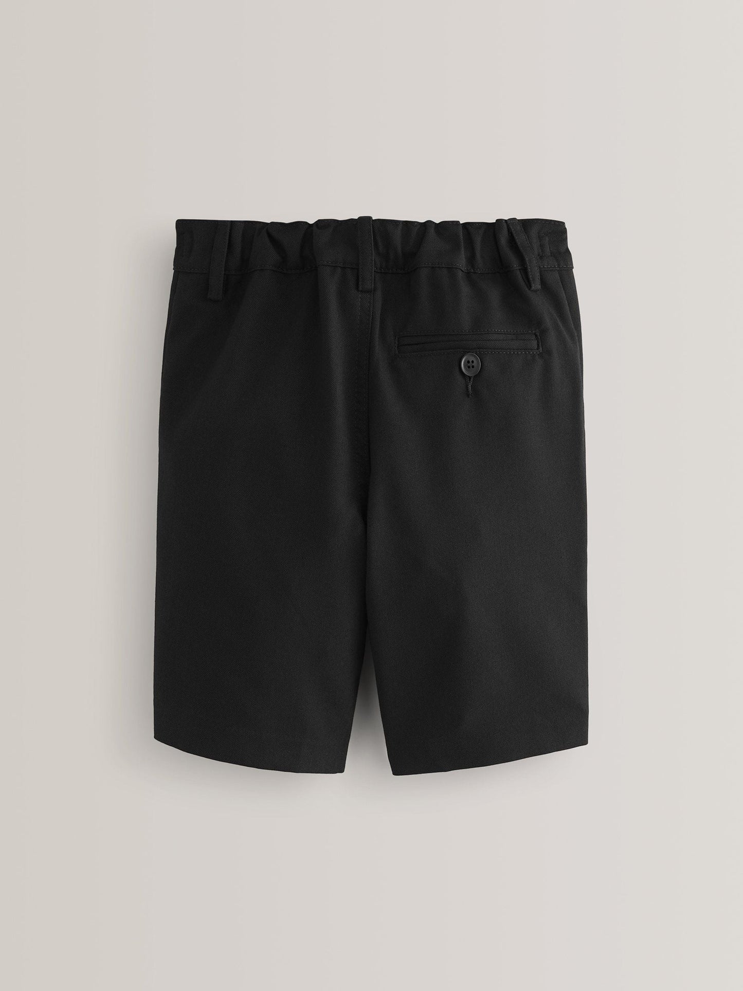 Dsiney Kidz - Black Single Flat Front School Shorts (3-14yrs) image 2