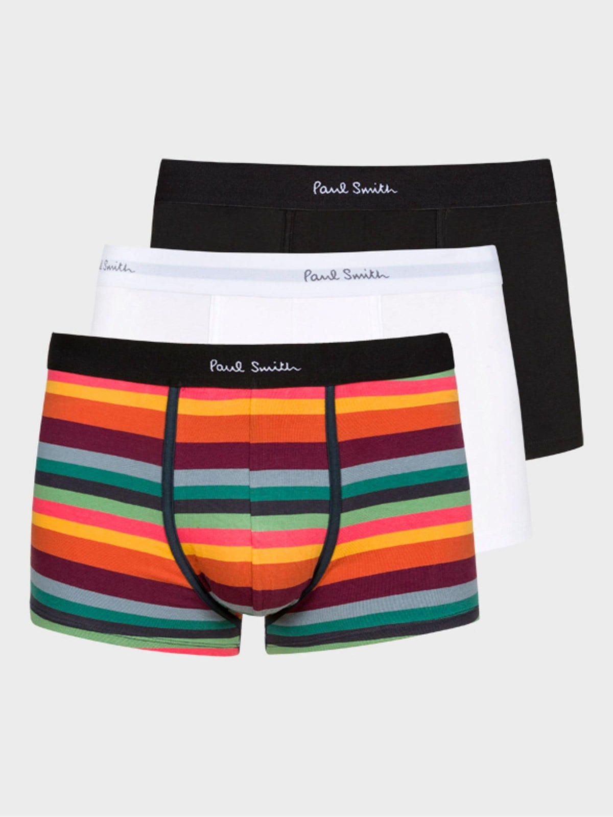Dsiney Kidz - PS Paul Smith Red Artist Stripe Boxers 3 Pack image 1