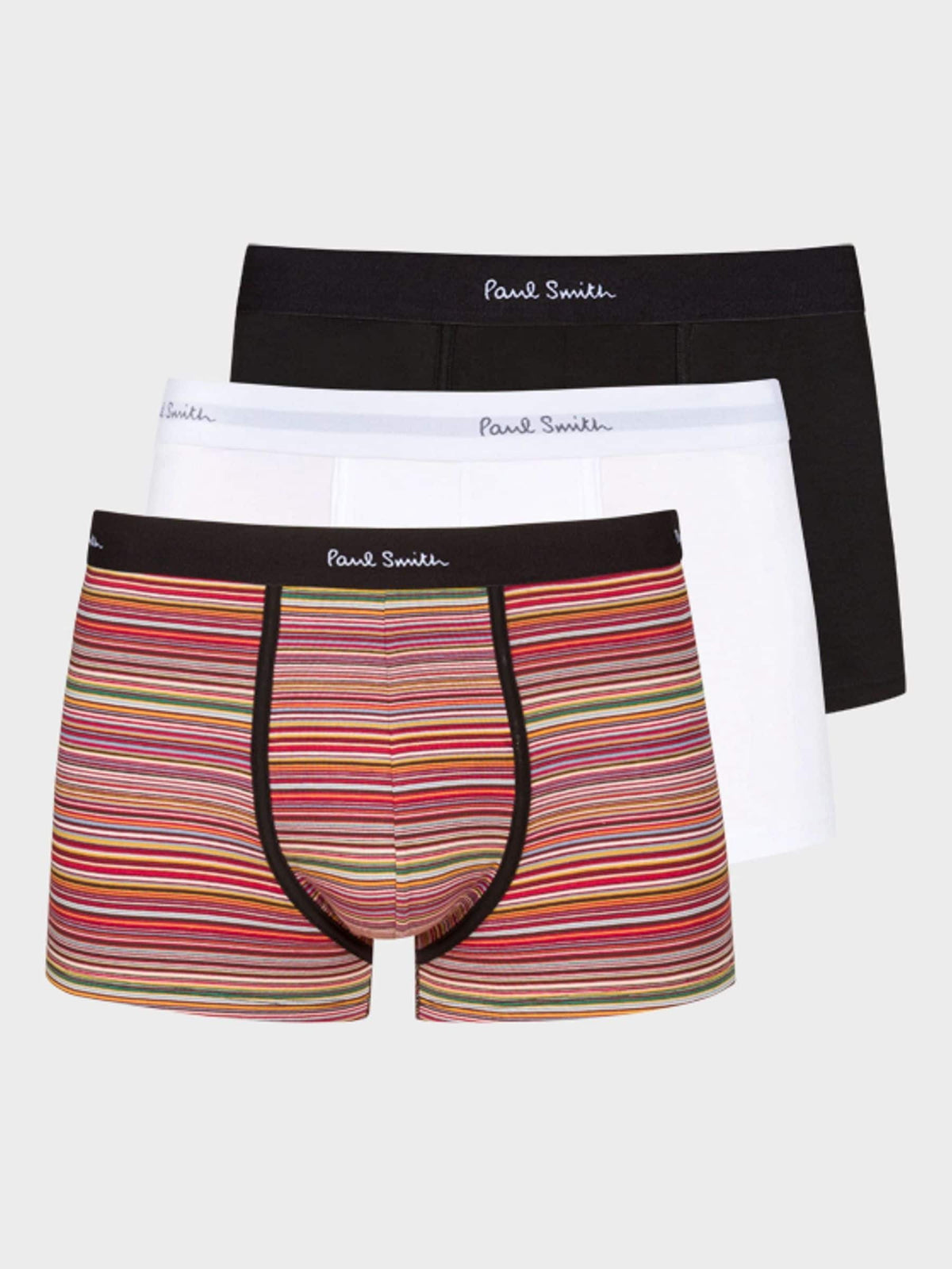 Dsiney Kidz - PS Paul Smith Red Signature Stripe Boxers 3 Pack image 1