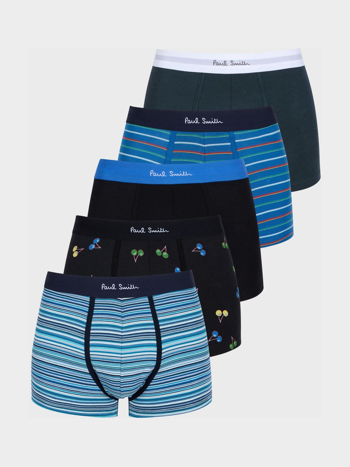 Dsiney Kidz - PS Paul Smith Blue Boxers 5 Pack image 1