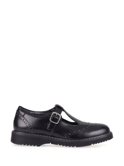 Start Rite Black Standard Fit Imagine T-Bar School Shoes Standard Width Fitting image 2