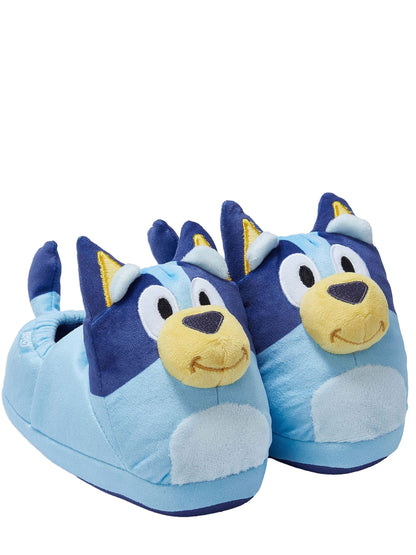 Character Blue Bluey 3D Novelty Plush Slippers - image 1