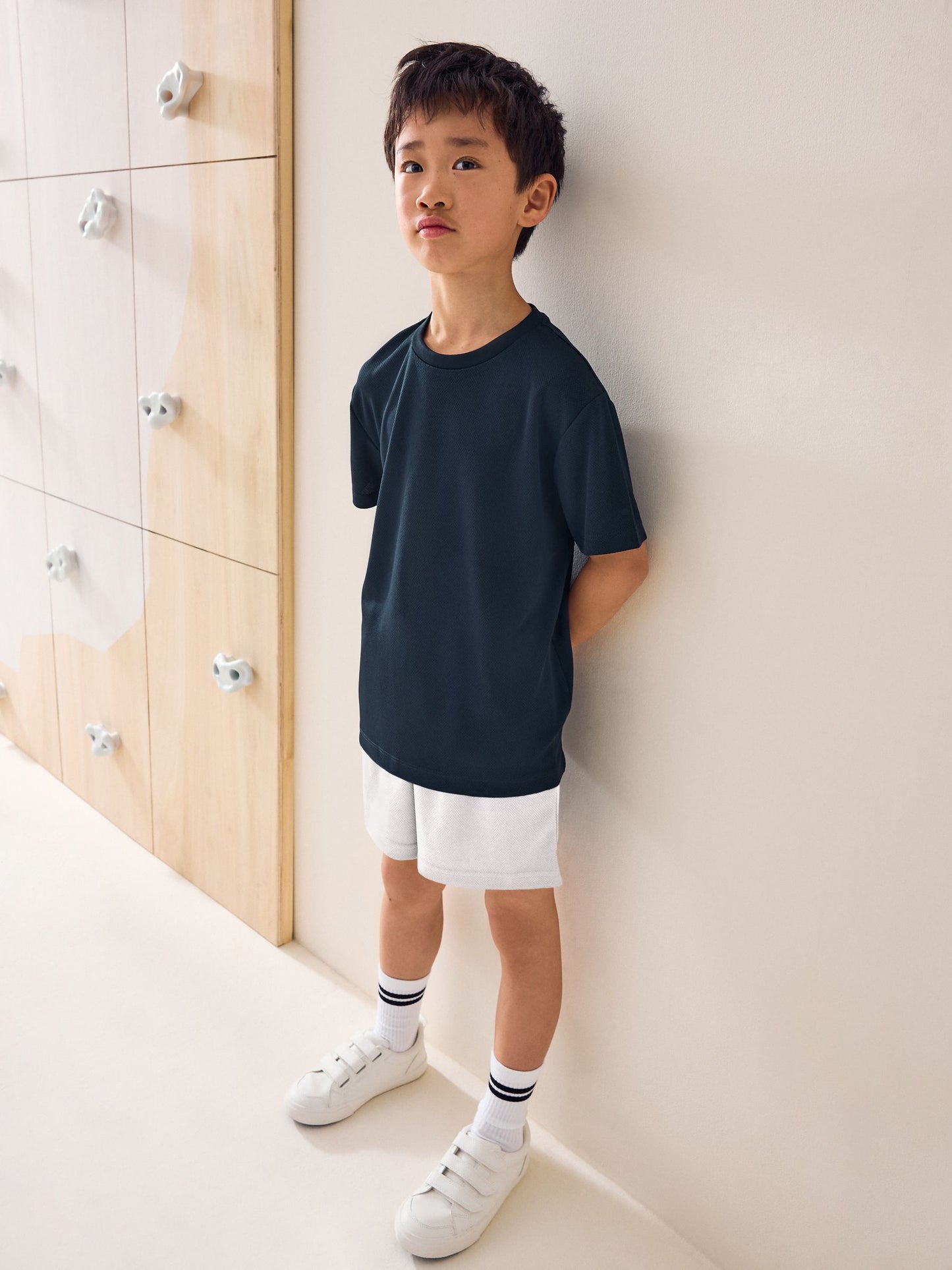 Dsiney Kidz - White Single Sports Shorts (3-16yrs) image 1