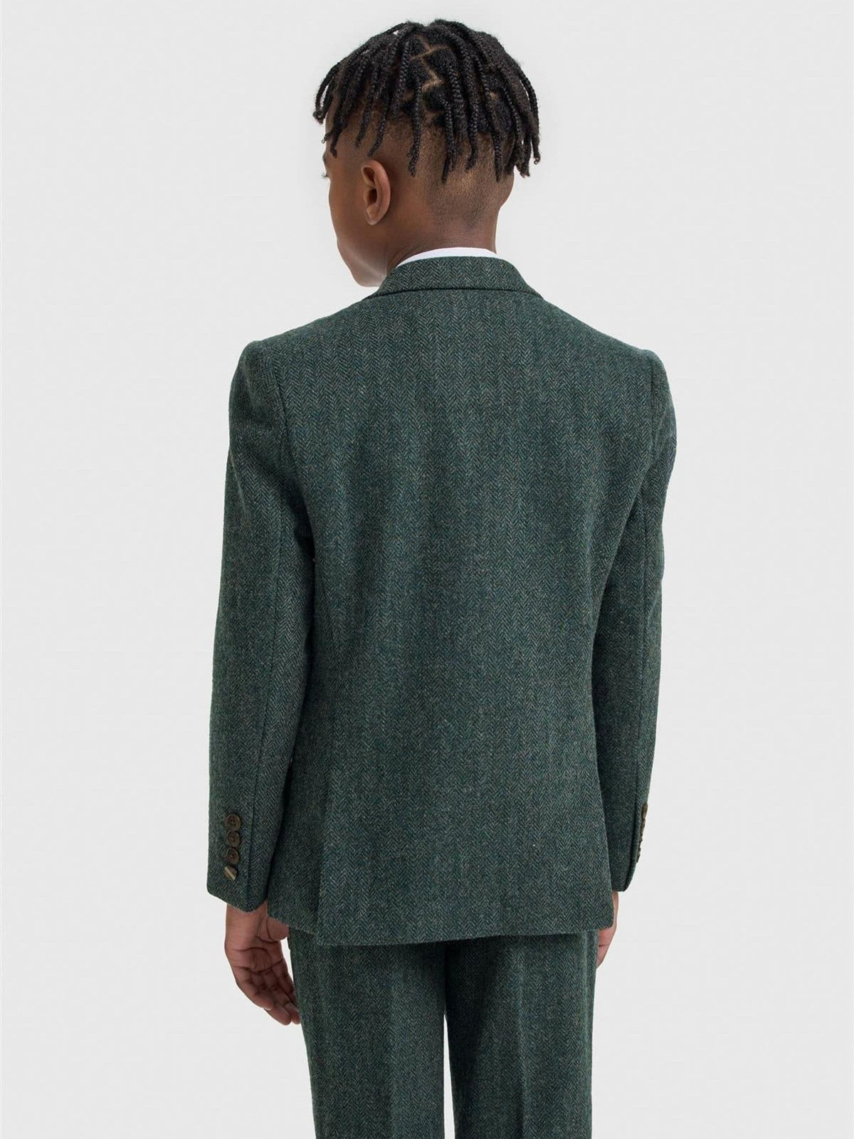 Cavani Green Thomas Tweed Suit - image 2