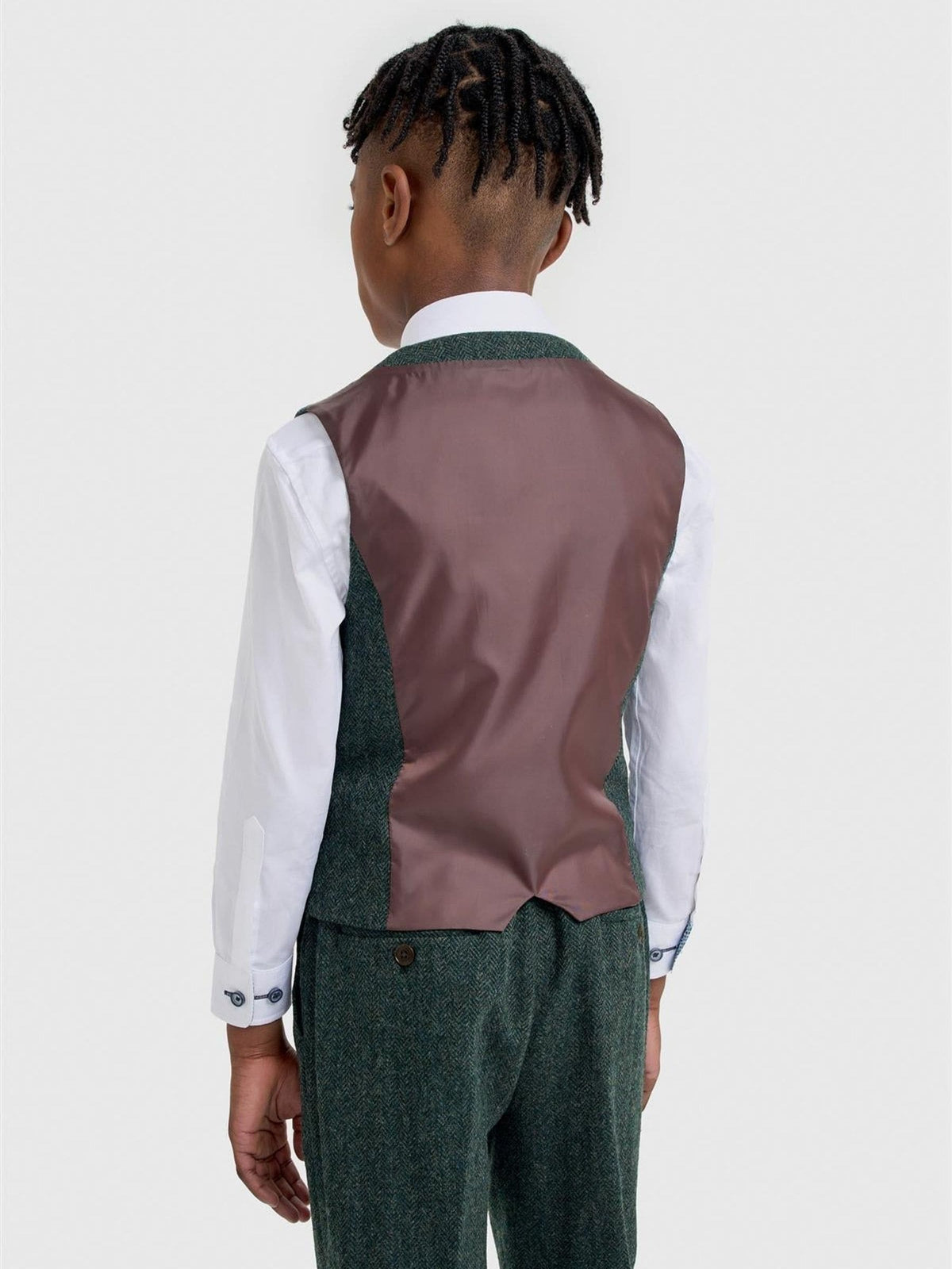 Cavani Green Thomas Tweed Suit - image 4