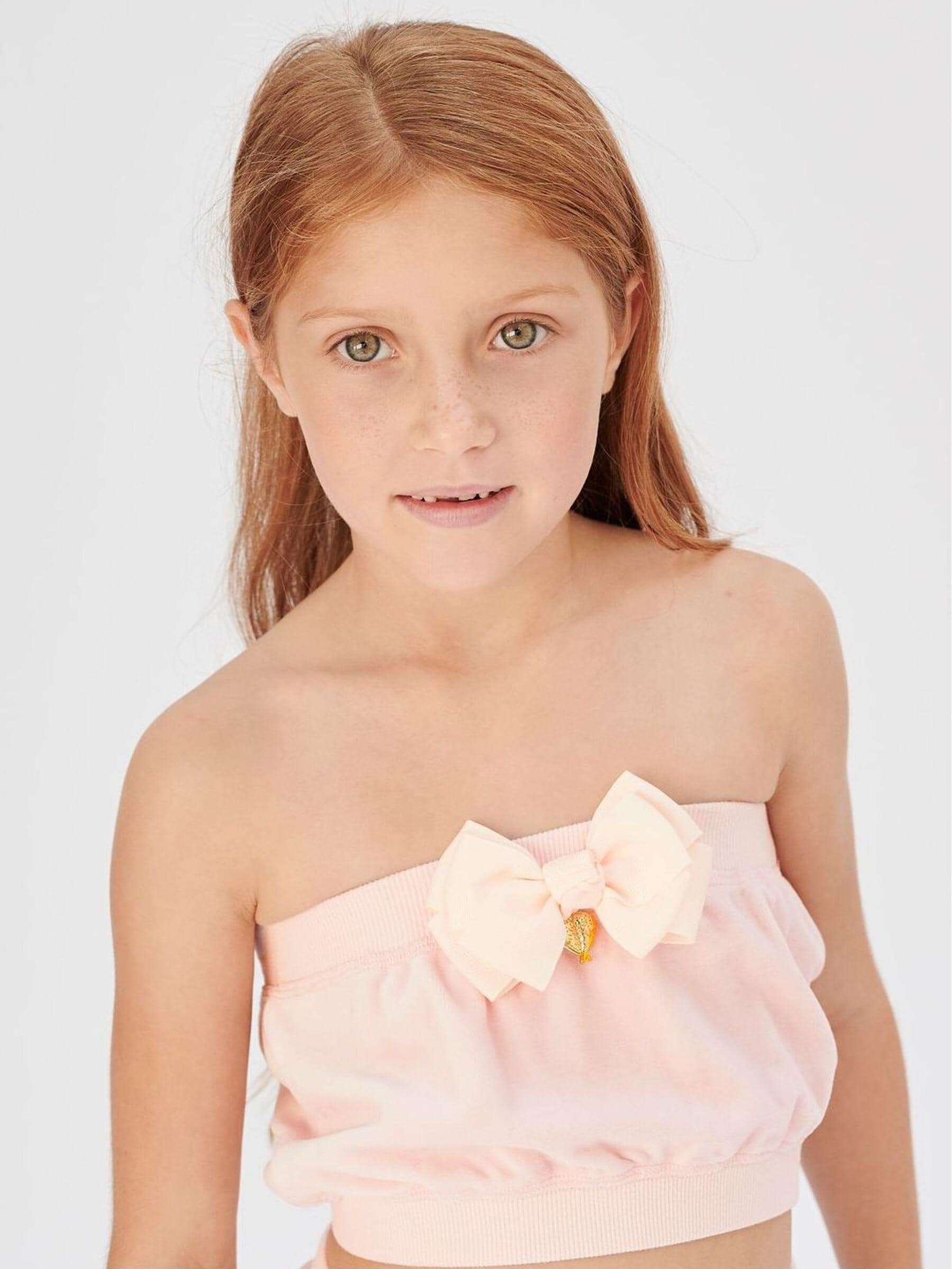 Dsiney Kidz - Angels Face Pink Bettyboo Crop 100% Cotton Top image 1