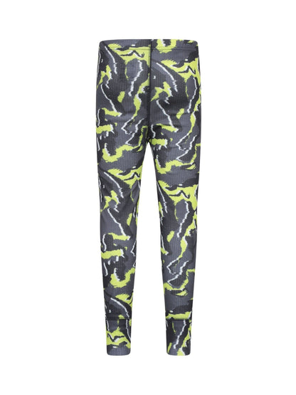 Mountain Warehouse Green Talus Printed Quick Dry Kids Baselayer-Top & Pants Set - image 7