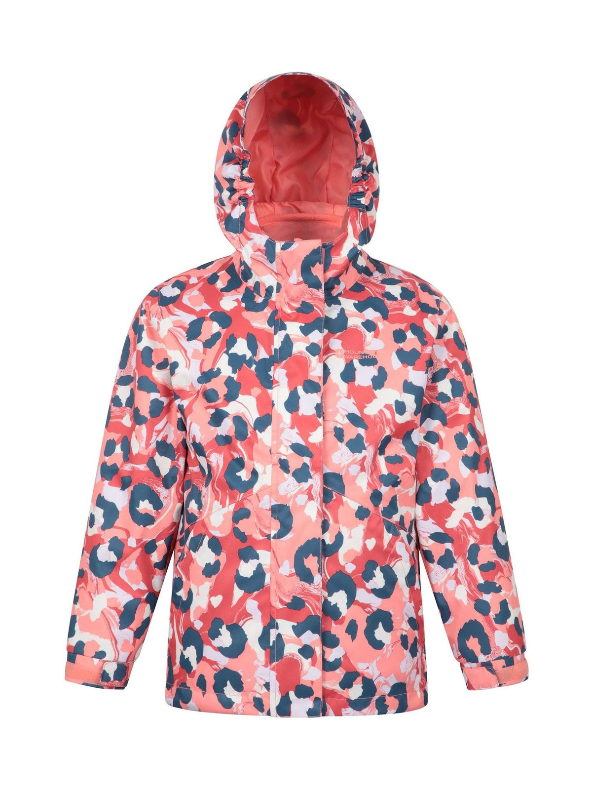 Mountain Warehouse Red Aries Printed Waterproof 3-in-1 Jacket - image 1