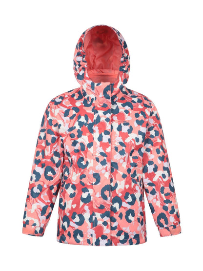 Mountain Warehouse Red Aries Printed Waterproof 3-in-1 Jacket - image 1