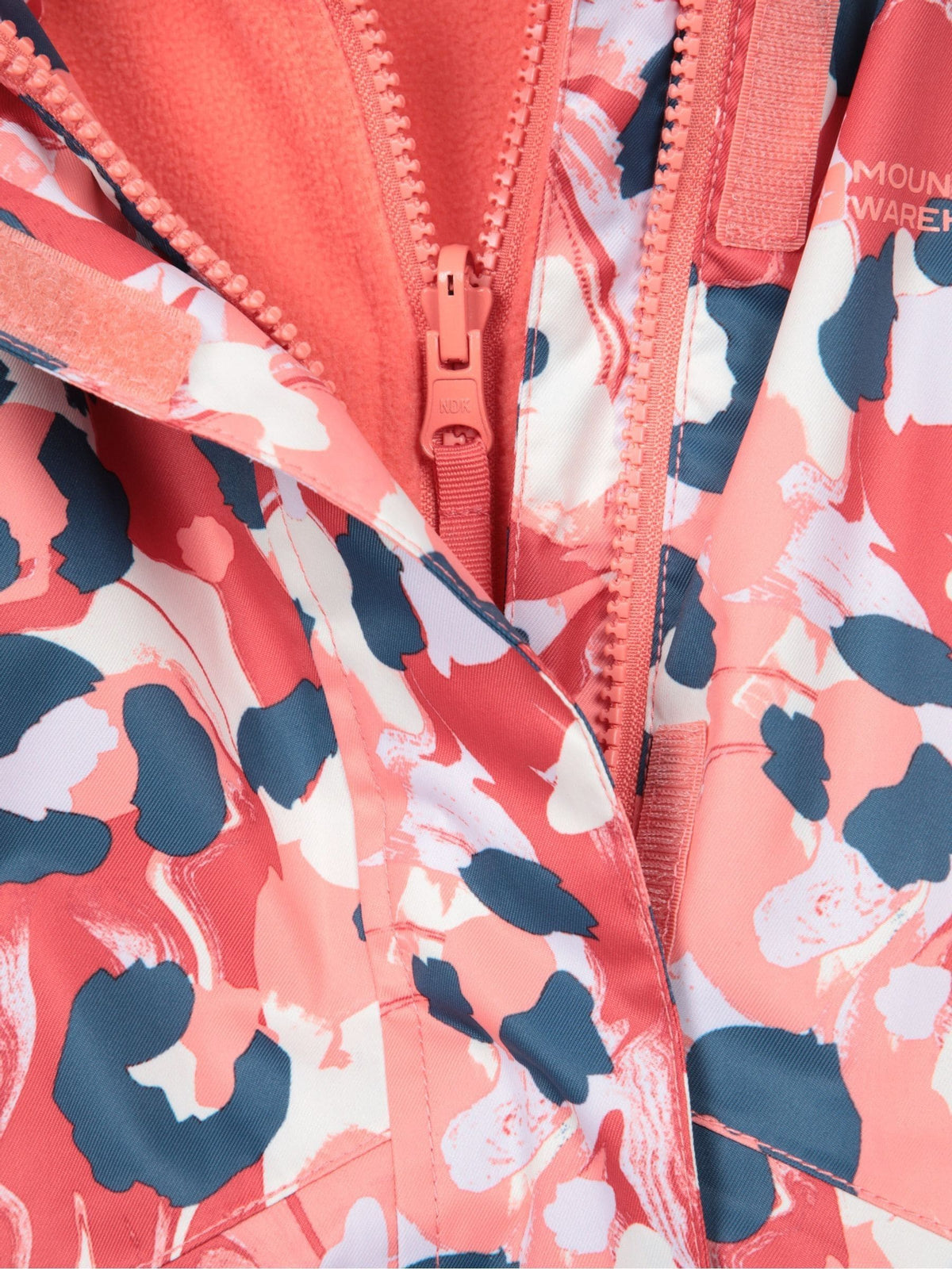Mountain Warehouse Red Aries Printed Waterproof 3-in-1 Jacket - image 5