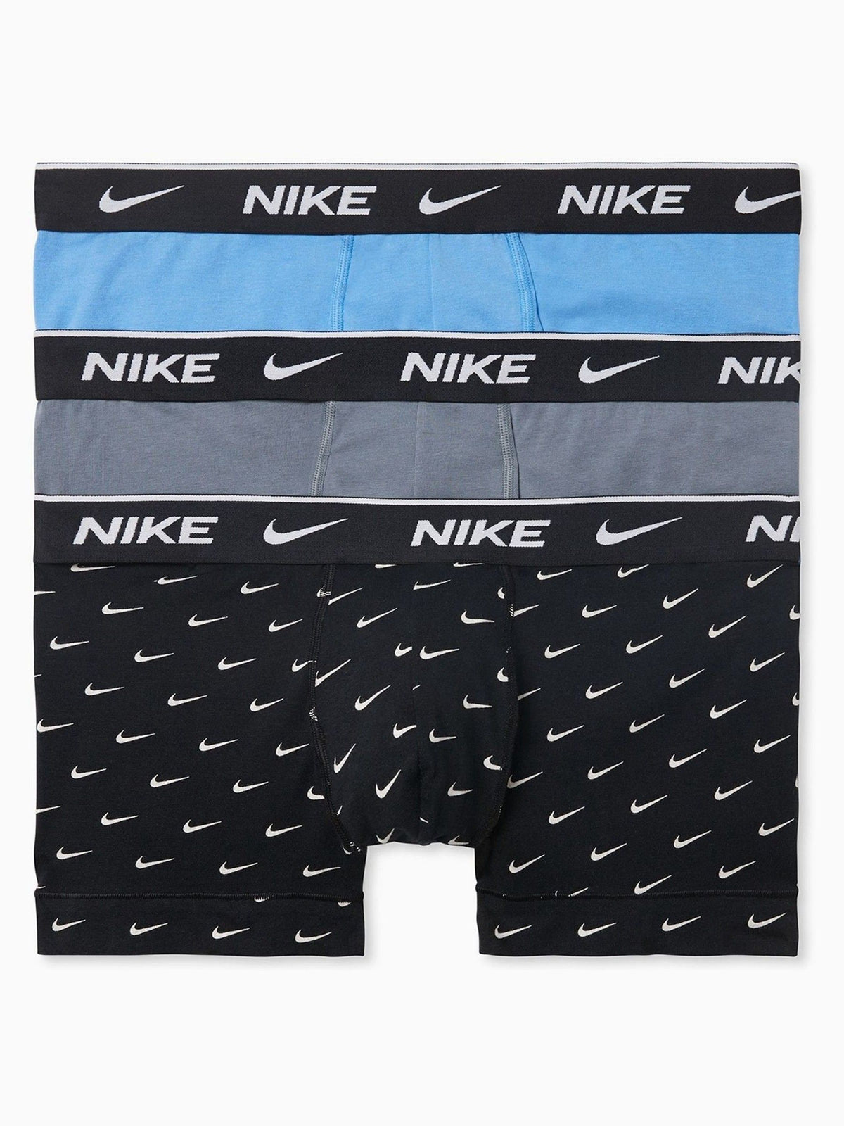 Dsiney Kidz - Nike Blue Everyday Cotton Stretch Boxer Trunks 3 Pack image 1