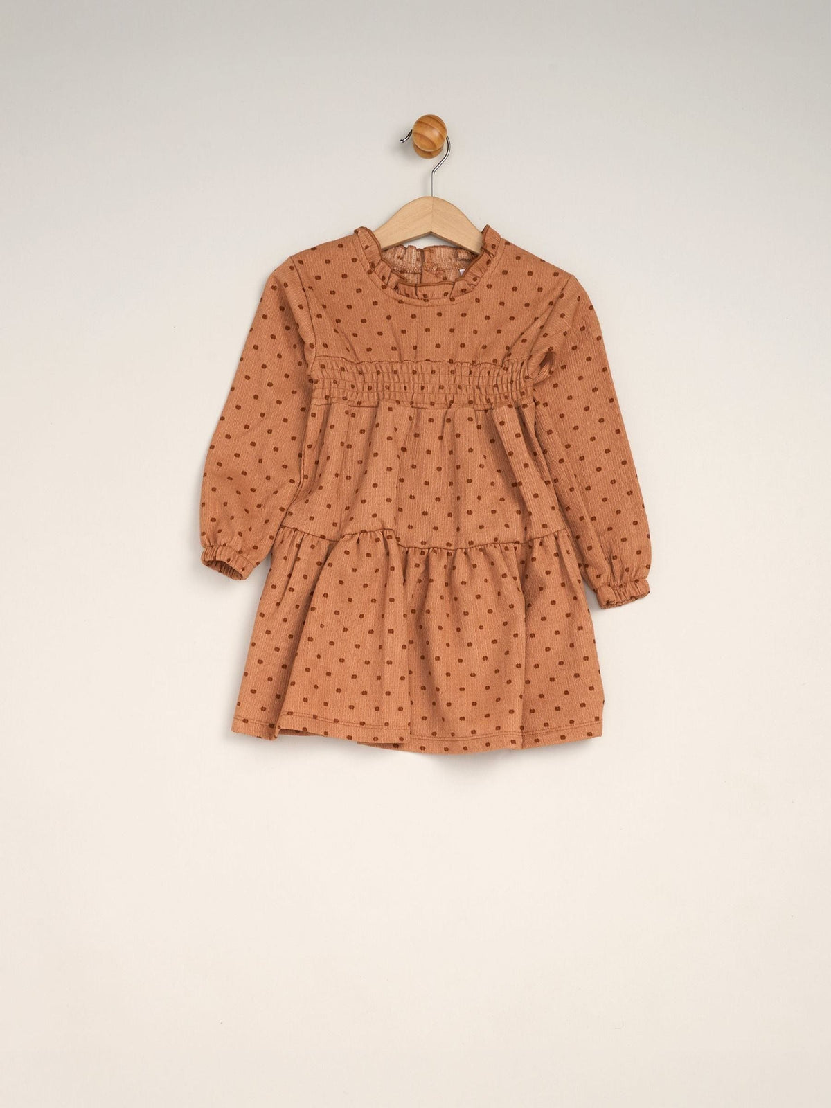 Miss Brown Fur Jacket and Dress Outfit Set - image 3