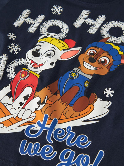 Name It Blue Paw Patrol Christmas Long Sleeve Top - image 5