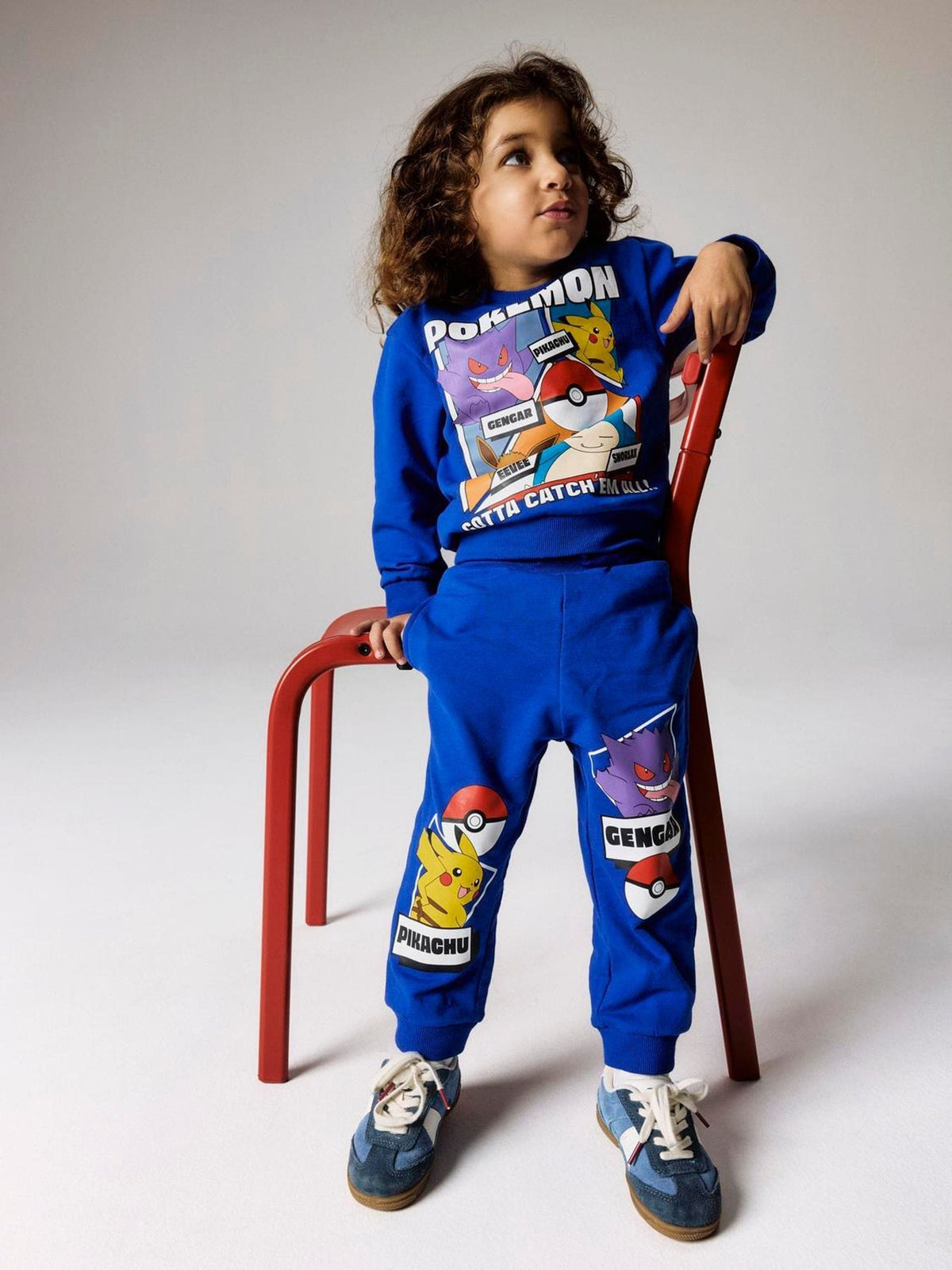 Name It Blue Graphic Pokemon Sweatshirt - image 1