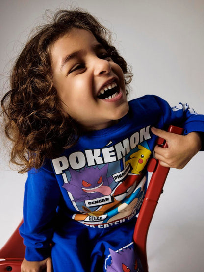 Name It Blue Graphic Pokemon Sweatshirt - image 2