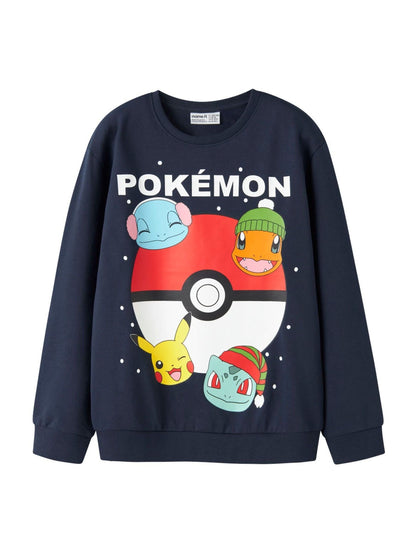 Name It Blue Pokemon Christmas Jumper - image 2