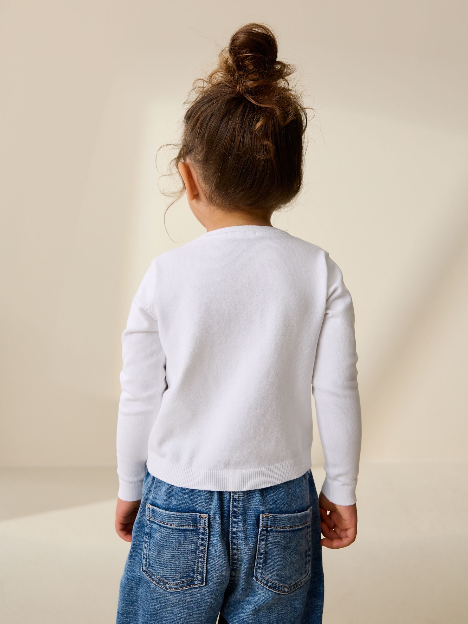 Dsiney Kidz - White Cardigan (3mths-10yrs) image 3