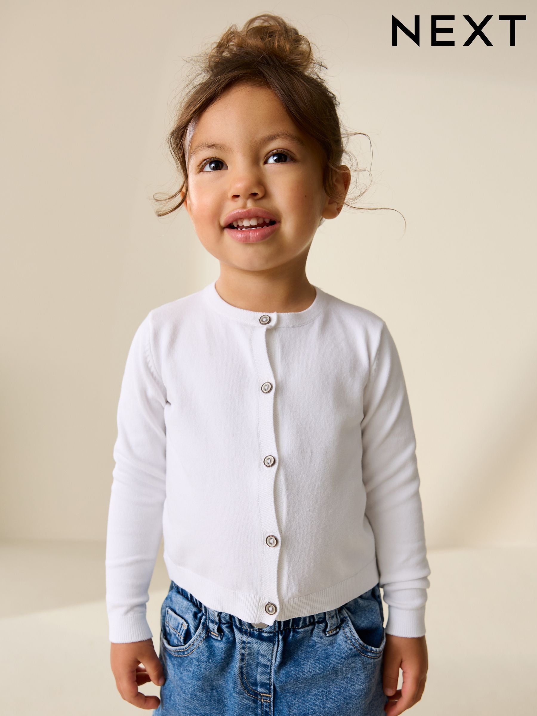 Dsiney Kidz - White Cardigan (3mths-10yrs) image 9