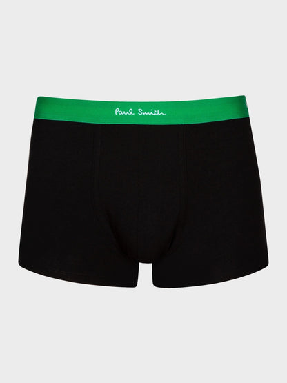 Dsiney Kidz - PS Paul Smith Black Bold Waistband Boxers 7 Pack image 2