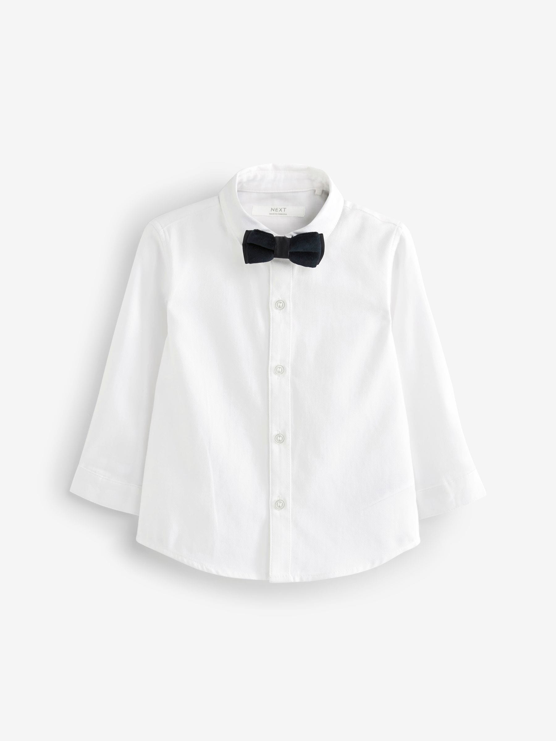 Dsiney Kidz - Neutral Blazer, Shirt & Trouser Set Blazer Shirt Trousers and Bow Tie Set (3mths-12yrs) image 6