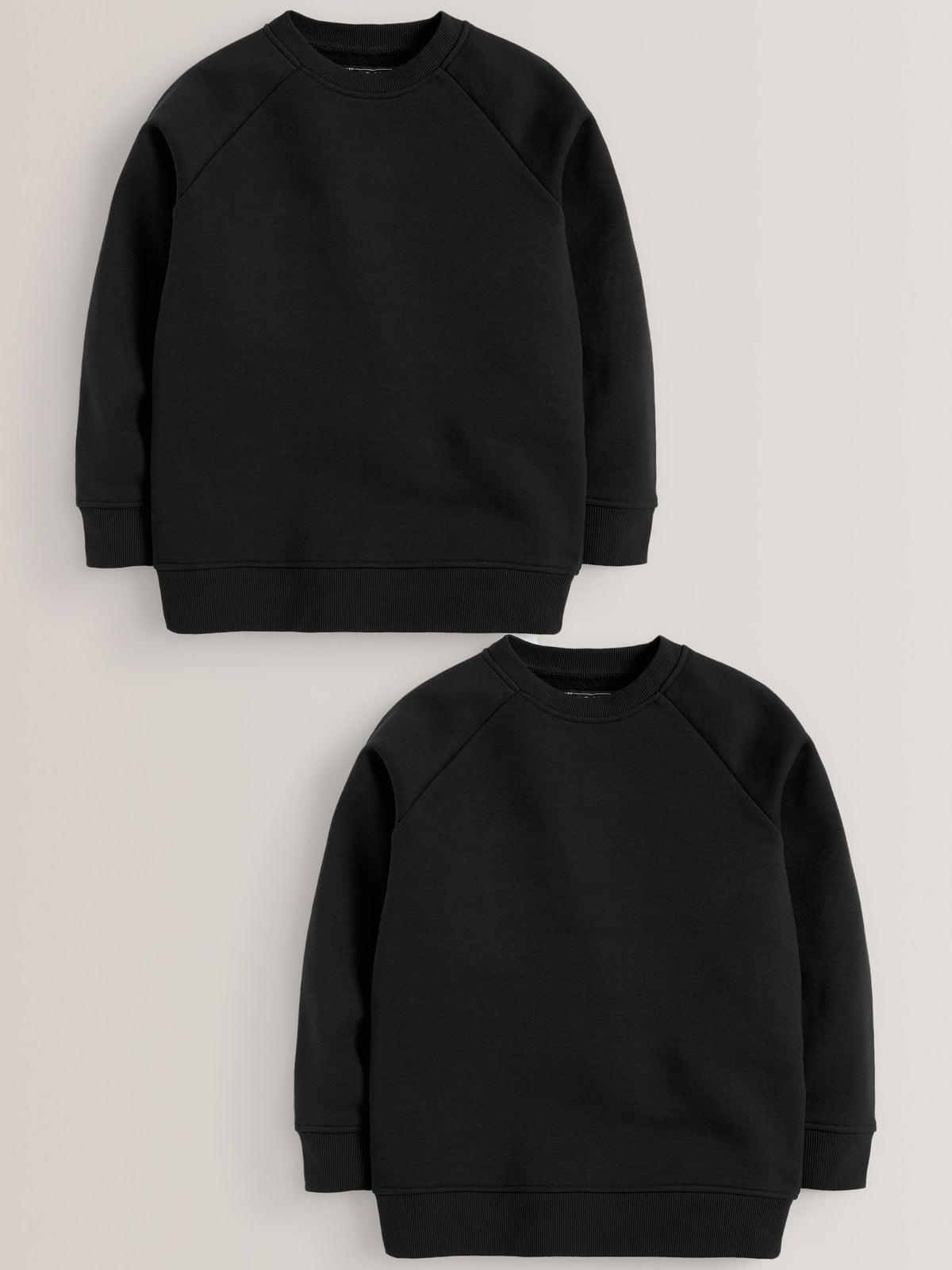 Dsiney Kidz - Black Crew Neck School Sweater 2 Pack (3-16yrs) image 1