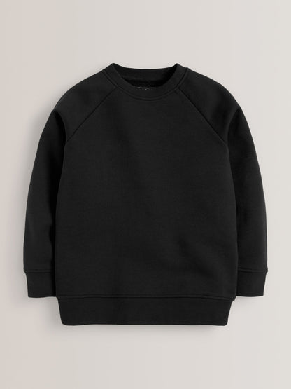 Dsiney Kidz - Black Crew Neck School Sweater 2 Pack (3-16yrs) image 3