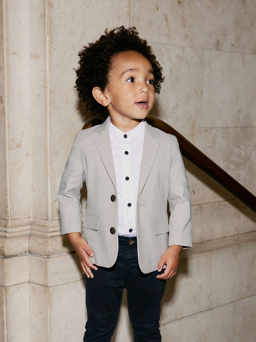Neutral Blazer (3mths-9yrs) image 1