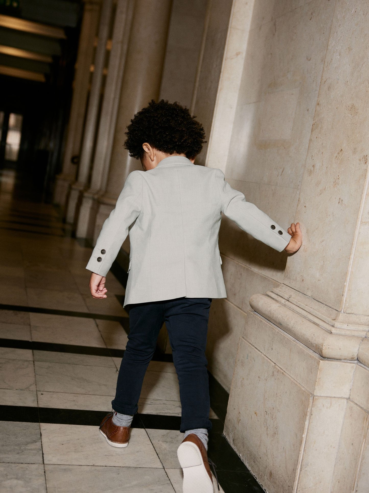 Neutral Blazer (3mths-9yrs) image 3
