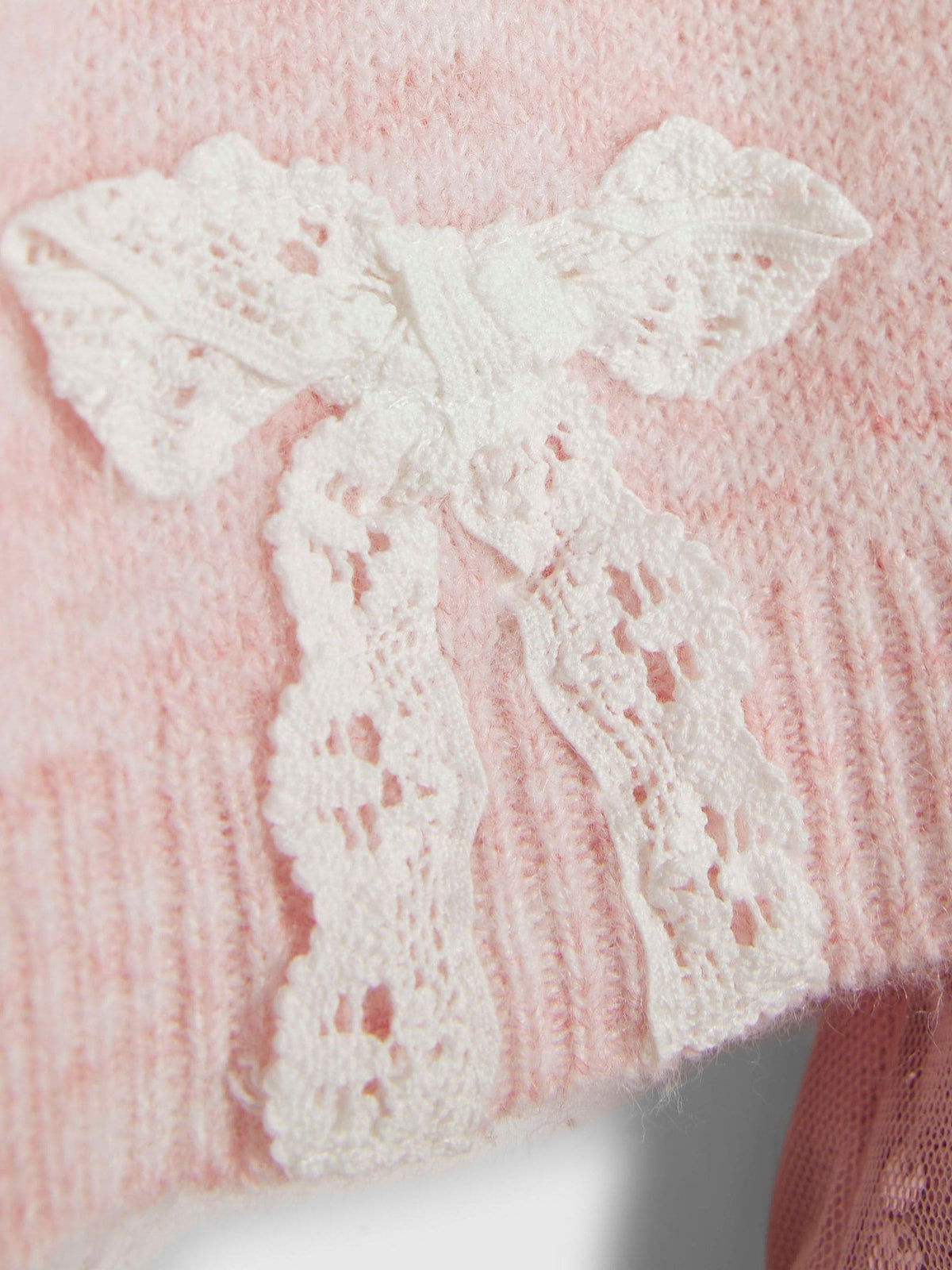 River Island Pink Bow Top & Skirt Set - image 4
