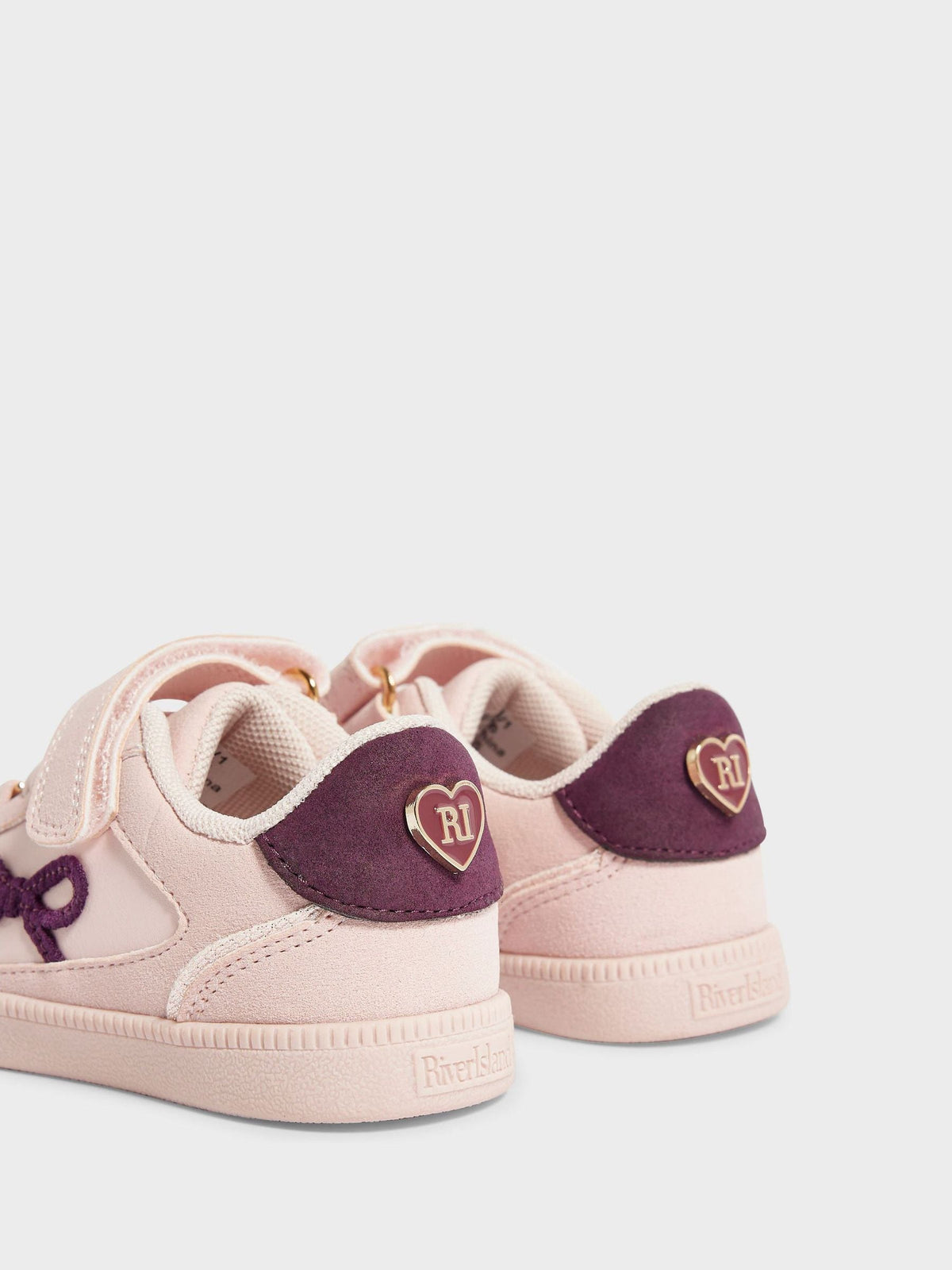River Island Pink Bow Trainers - image 4