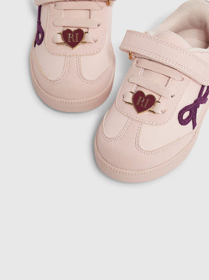 River Island Pink Bow Trainers - image 5