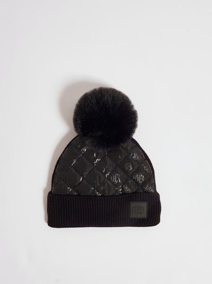 River Island Black Pom Beanie - image 1