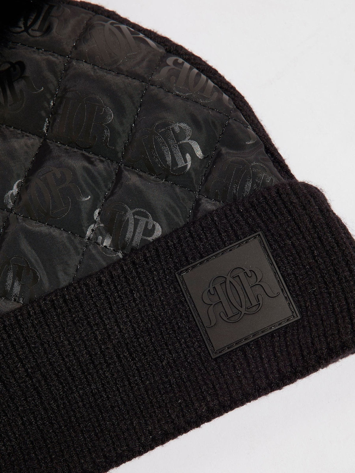 River Island Black Pom Beanie - image 2