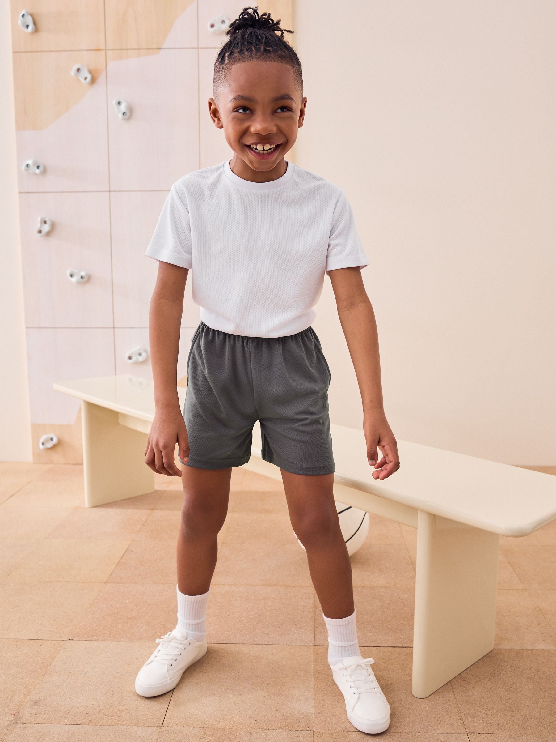 Dsiney Kidz - Grey Single Sports Shorts (3-16yrs) image 2