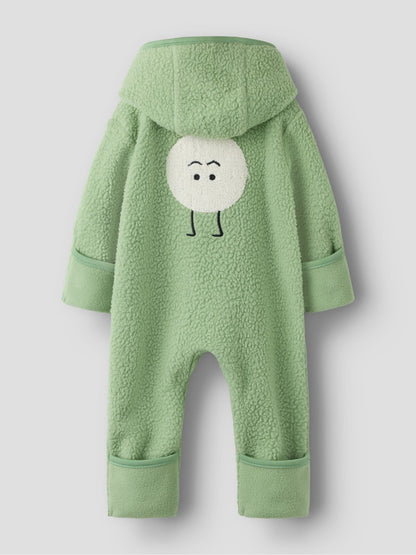Name It Green Teddy Pramsuit - image 3