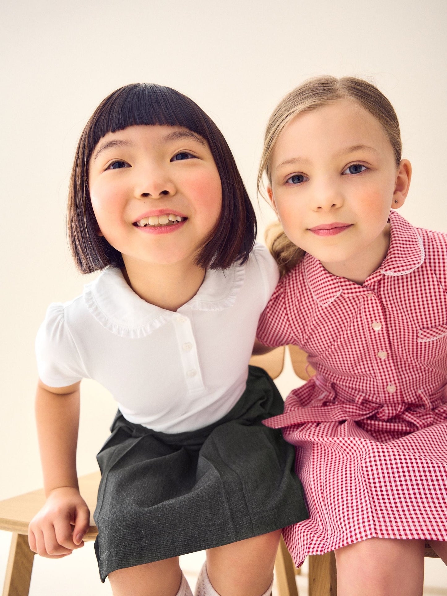 Grey 2-In-1 Short Sleeve School Pinafore Dress (3-14yrs) image 5