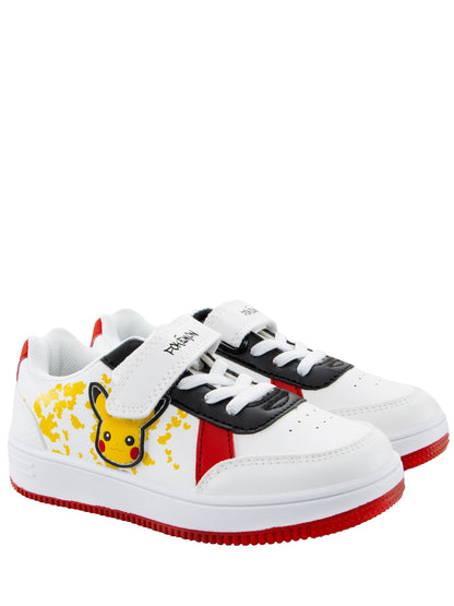 Dsiney Kidz - Character White Pokemon Low Top Trainers image 1